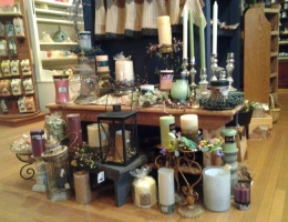 collection of traditional & flameless candles